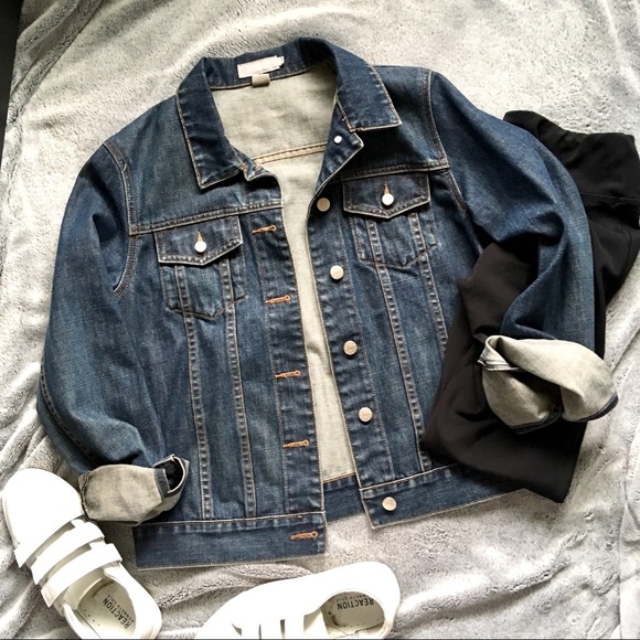J. Crew Jackets & Blazers - NWOT J. Crew Denim Jean Jacket Medium Wash Coat